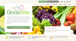 Desktop Screenshot of dinnertime.com